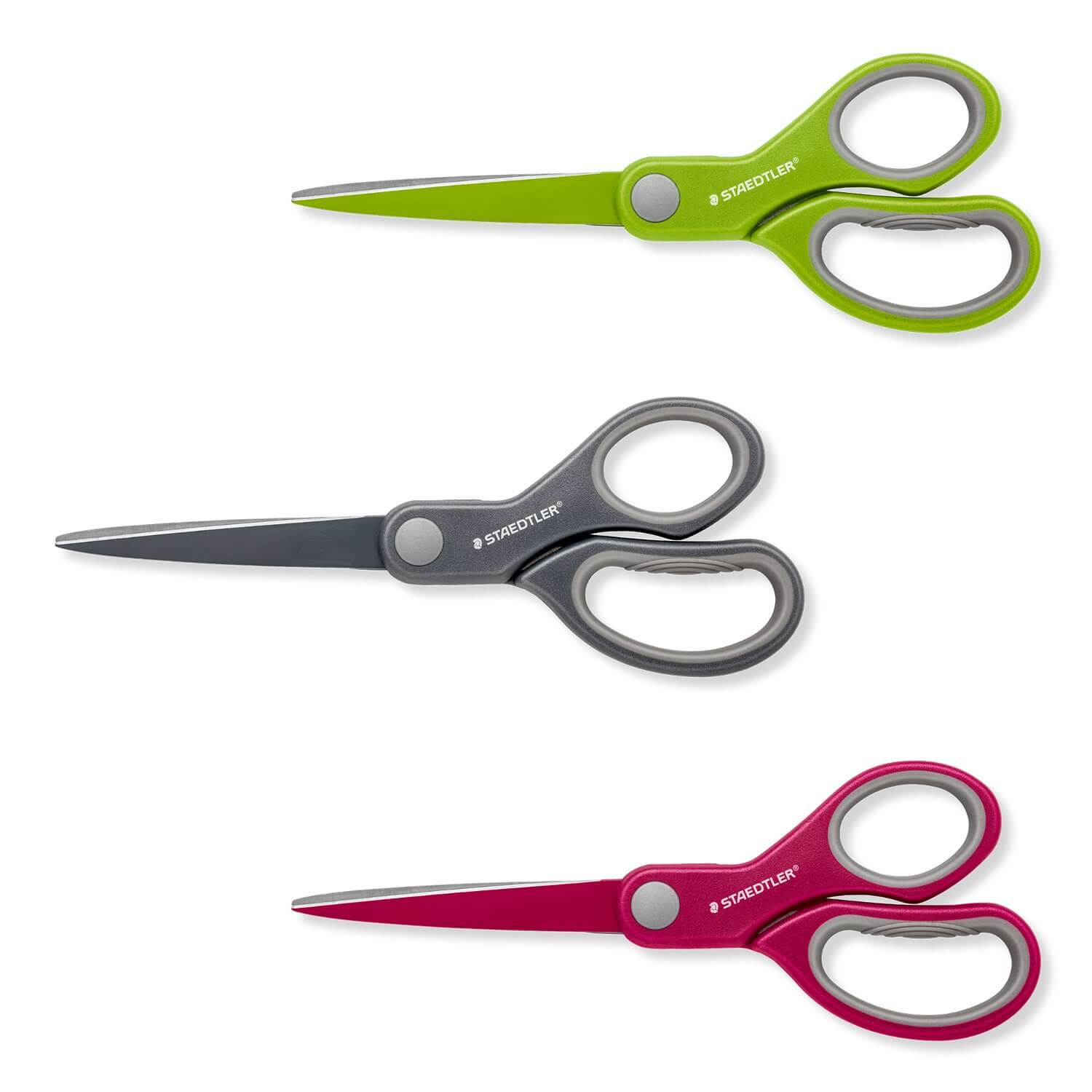 Staedtler Noris hobby saks 17 cm med ergonomisk håndtag og rustfri stålklinger.