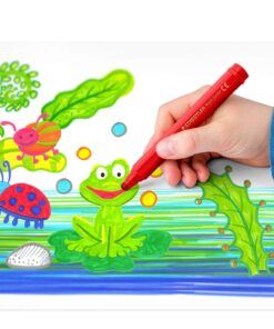 Staedtler Noris Junior fiber tip tusser til børn – 6 stk i klare farver med ergonomisk design