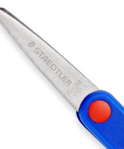 Staedtler Noris hobby børnesaks 14 cm med ergonomisk greb og afrundede sikkerhedsspidser.