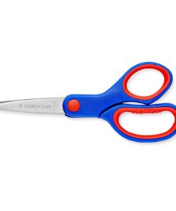 Staedtler Noris hobby børnesaks 14 cm med ergonomisk greb og afrundede sikkerhedsspidser.
