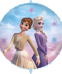 Disney Frozen 2 folieballon 45 cm med Elsa og Anna – Frozen ballon til børnefødselsdag