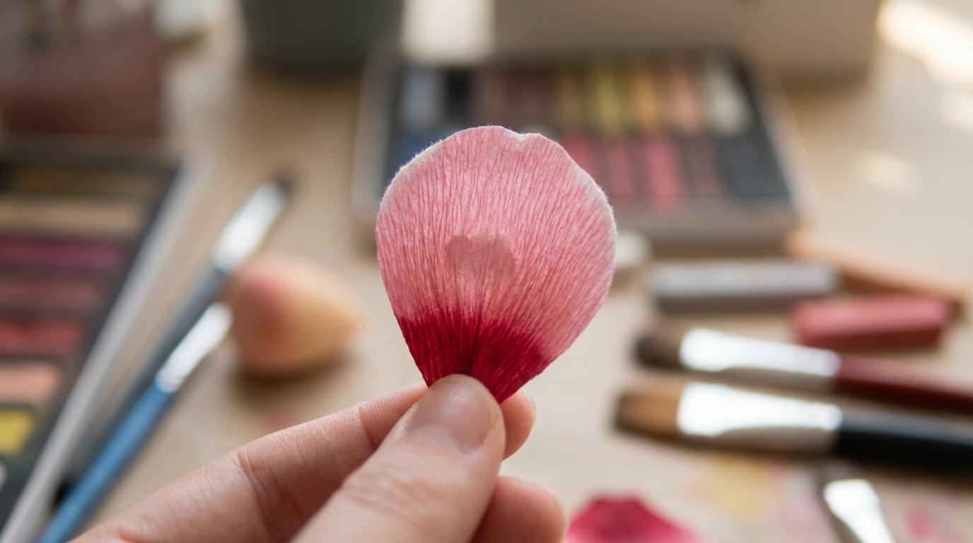 crepepapir blomster guide